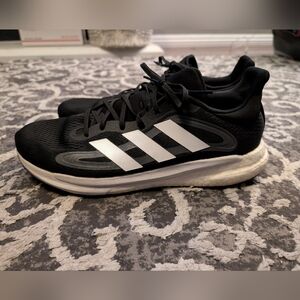 Adidas Black and White Running Shoes Size 12